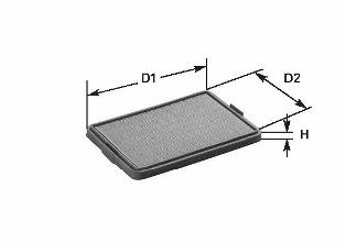 CLEAN FILTERS Воздушный фильтр MA 152